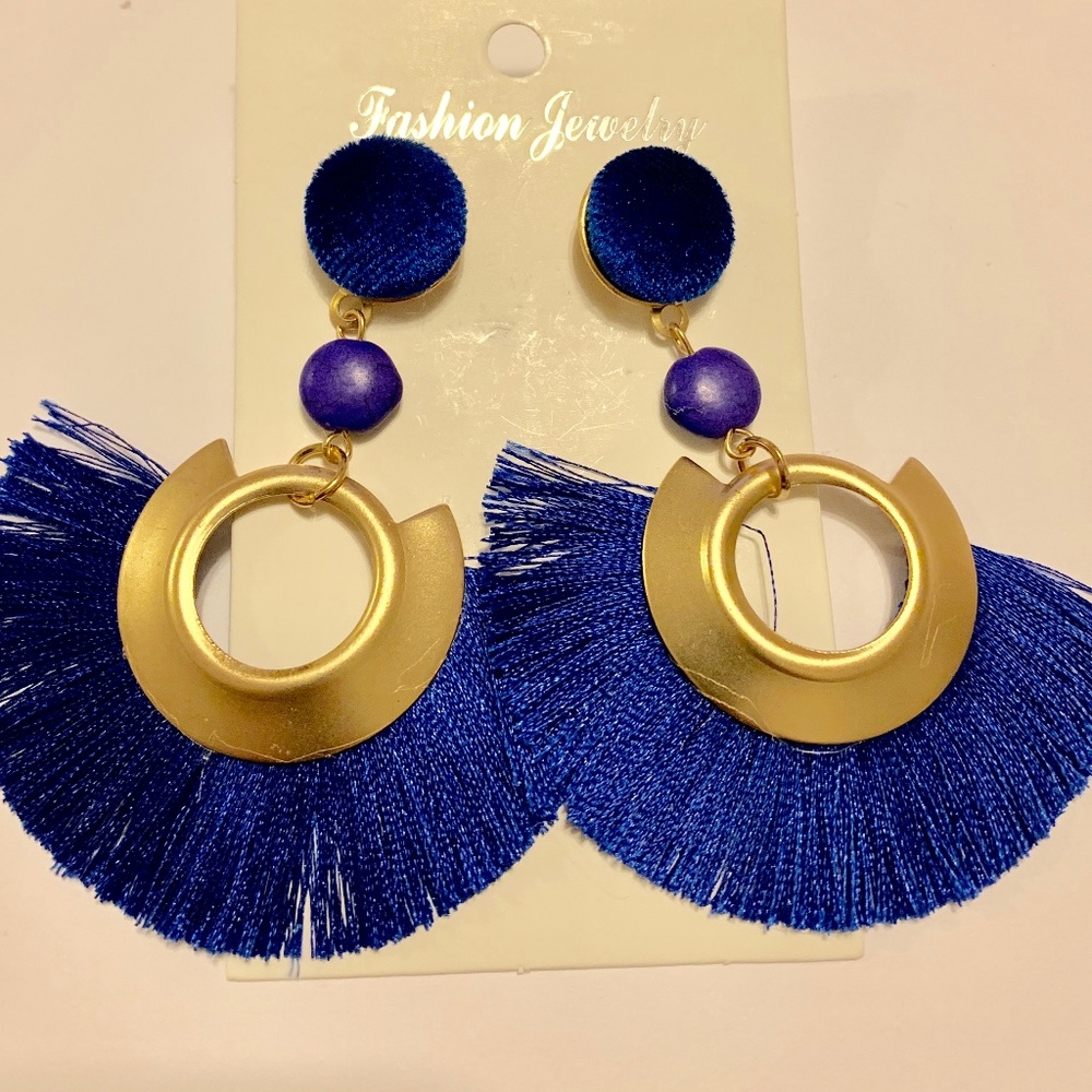 Tassel  Big Fringe Earrings For Women